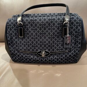 Coach satchel bag 7x12